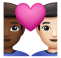 Couple With Heart Man Man Emoji Huawei