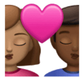 Kiss Woman Man Emoji Huawei