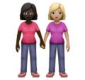 Women Holding Hands Emoji Huawei