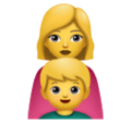 Family Woman Boy Emoji Huawei