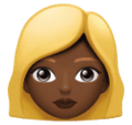 Woman Blond Hair Emoji Huawei