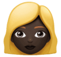 Woman Blond Hair Emoji Huawei