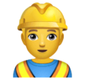 Man Construction Worker Emoji Huawei