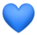 Blue Heart Emoji Huawei