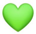 Green Heart Emoji Huawei