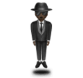 Person In Suit Levitating Emoji Huawei