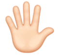 Hand With Fingers Splayed Emoji Huawei