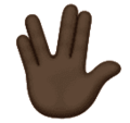 Vulcan Salute Emoji Huawei