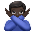 Man Gesturing No Emoji Huawei
