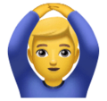 Man Gesturing Ok Emoji Huawei
