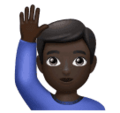 Man Raising Hand Emoji Huawei