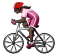 Woman Biking Emoji Huawei