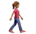 Woman Walking Facing Right Emoji Huawei