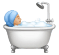 Person Taking Bath Emoji Huawei