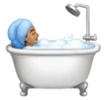 Person Taking Bath Emoji Huawei