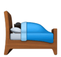 Person In Bed Emoji Huawei