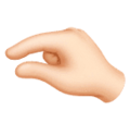 Pinching Hand Emoji Huawei