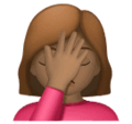 Woman Facepalming Emoji Huawei