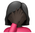 Woman Facepalming Emoji Huawei