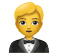 Person In Tuxedo Emoji Huawei