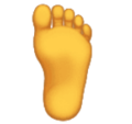 Foot Emoji Huawei