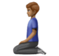 Man Kneeling Emoji Huawei