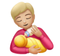 Person Feeding Baby Emoji Huawei