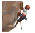 Person Climbing Emoji Huawei