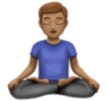 Man In Lotus Position Emoji Huawei