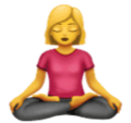 Woman In Lotus Position Emoji Huawei