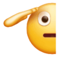 Saluting Face Emoji Huawei