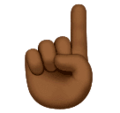 Index Pointing Up Emoji Huawei