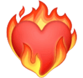 Heart On Fire Emoji Huawei