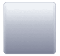 White Large Square Emoji Huawei