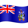 Flag South Georgia South Sandwich Islands Emoji Joypixels