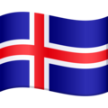 Flag Iceland Emoji Joypixels