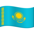 Flag Kazakhstan Emoji Joypixels