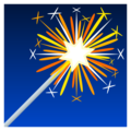 Sparkler Emoji Joypixels