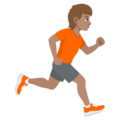 Person Running Facing Right Emoji Joypixels