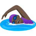 Woman Swimming Emoji Joypixels