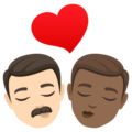 Kiss Man Man Emoji Joypixels