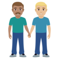 Men Holding Hands Emoji Joypixels