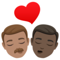 Kiss Man Man Emoji Joypixels