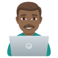 Man Technologist Emoji Joypixels