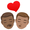 Kiss Man Man Emoji Joypixels
