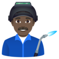 Man Factory Worker Emoji Joypixels