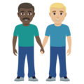 Men Holding Hands Emoji Joypixels