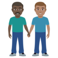 Men Holding Hands Emoji Joypixels