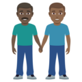 Men Holding Hands Emoji Joypixels