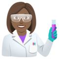 Woman Scientist Emoji Joypixels